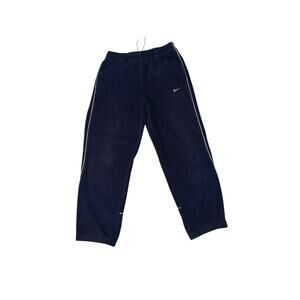 Rare vintage nike Wide Leg fedex theme Navy sweatpants